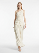 LadyLuxury | Draped One-Shoulder Maxi Dress - Elegant Grecian Evening Gown