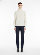 LadyLuxury | Cashmere Blend Oversized Turtleneck Sweater - Effortless Winter Minimalism