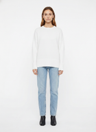 LadyLuxury | Oversized Knit Crewneck Sweater - Minimalist Winter Essential